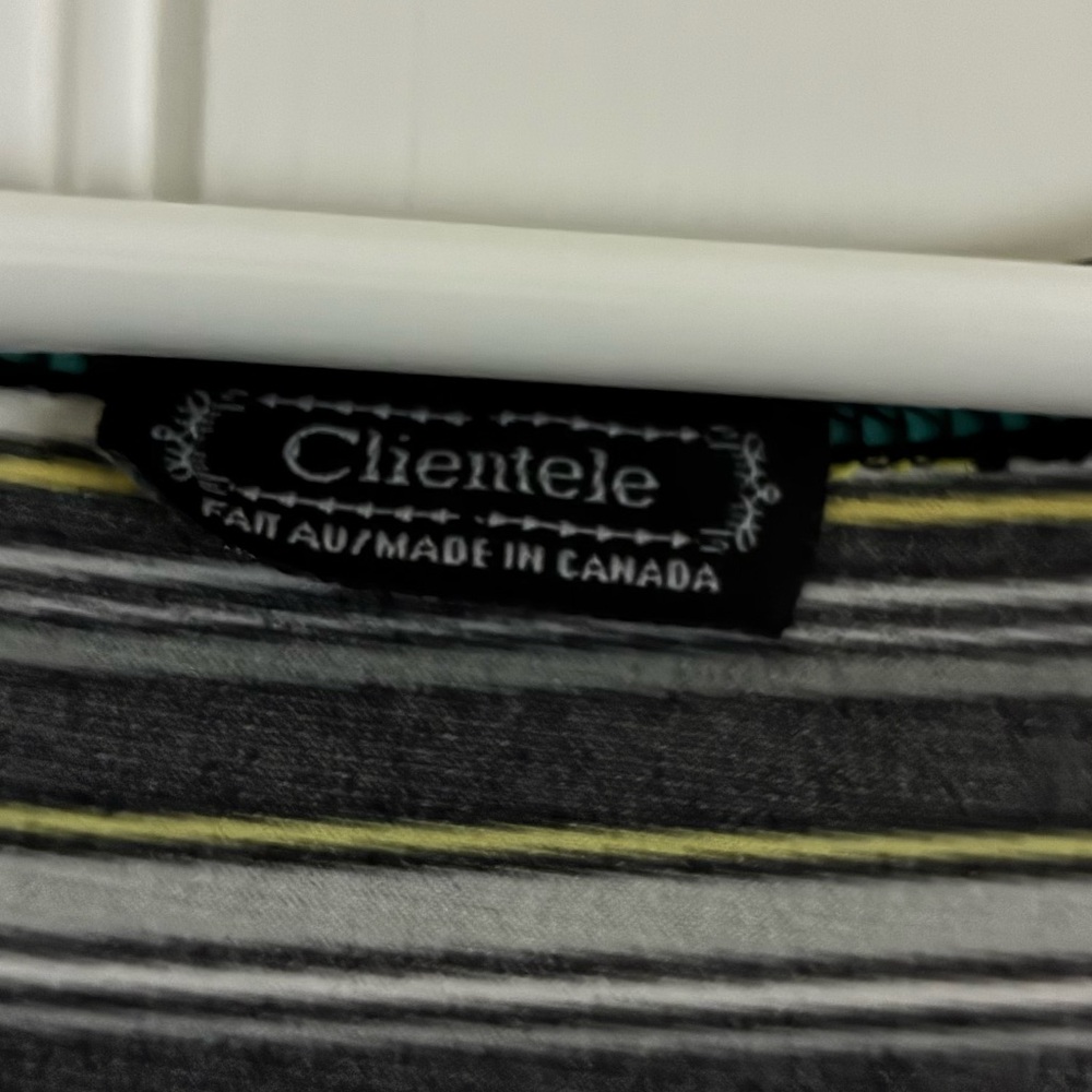 Clientele Stylish Multicolor Patterned Tank Top - Picture 5 of 5